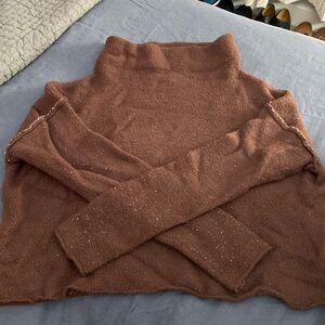 Freepeople Cropped Mockneck sweater